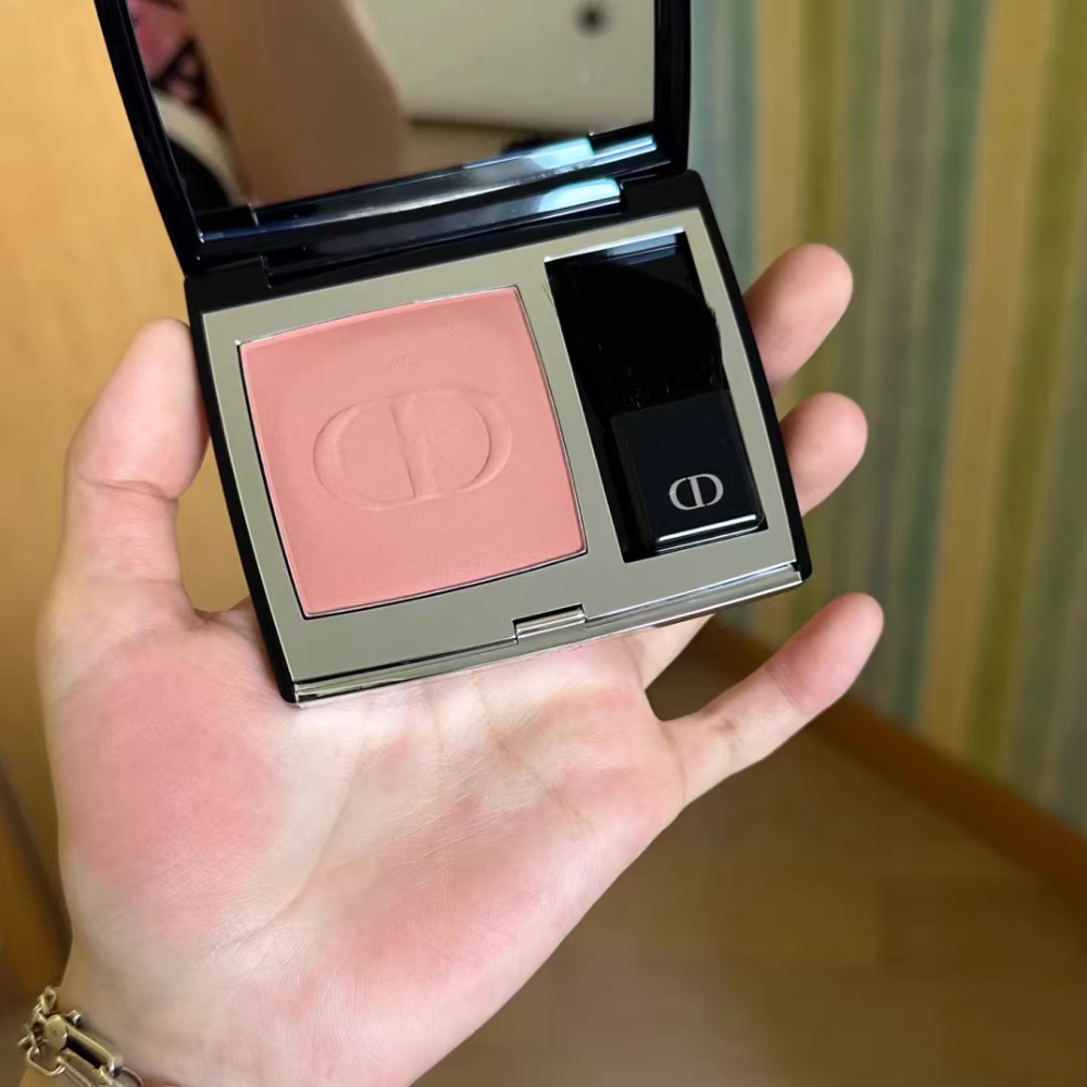 Dior Rouge Blush 6g #100 Nude Look, Dior Rouge Blush, บลัชออนสีนู้ดชมพูตุ่นๆ , บลัชออน DIOR, Dior Rouge Blush 6g #100 Nude Look ราคา , Dior Rouge Blush 6g #100 Nude Look รีวิว